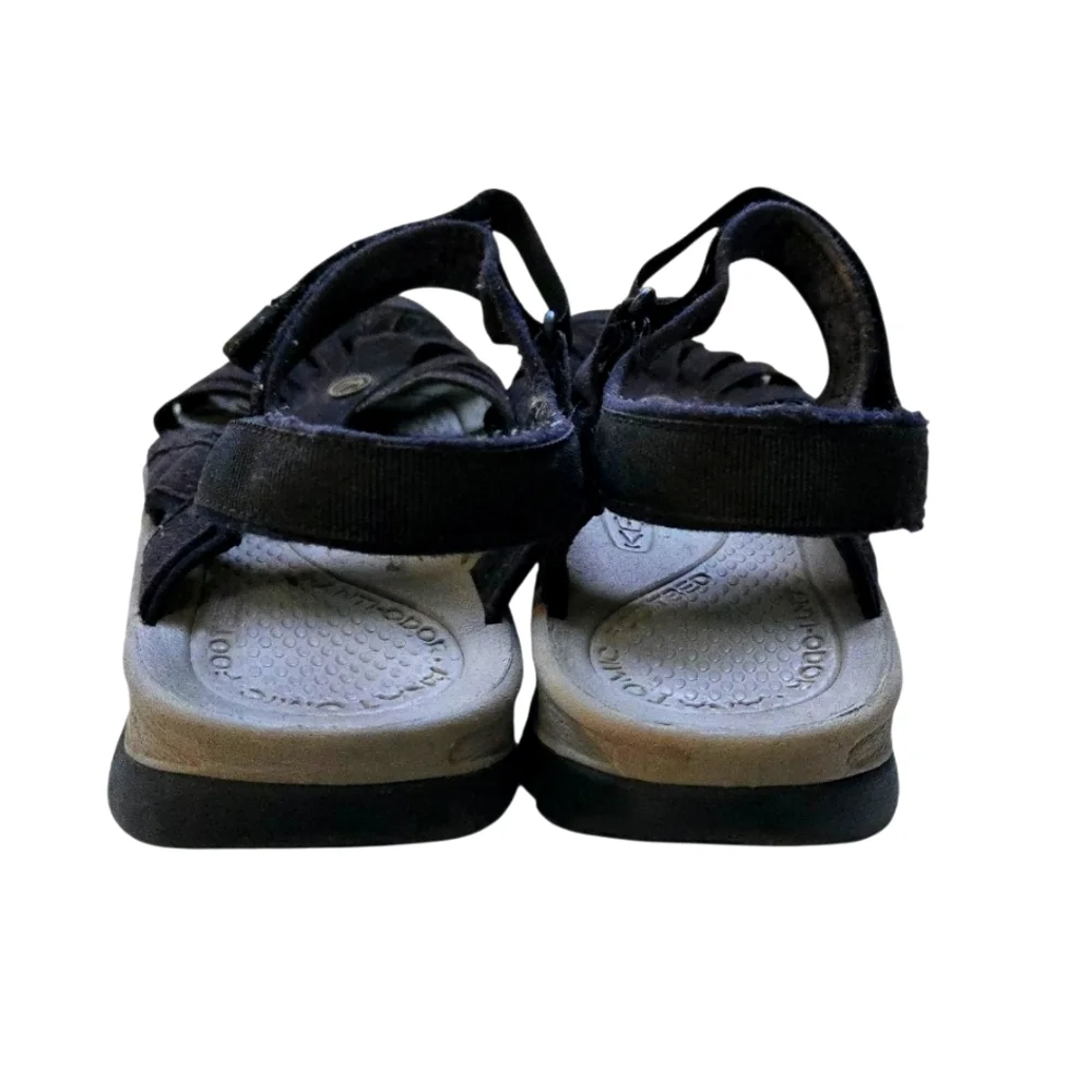Keen Womens Black Suede Active Sandals. - Picture 4 of 7